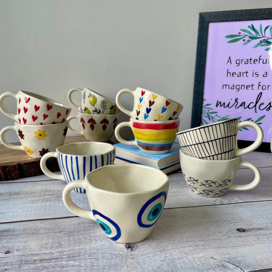 Mugs mania - Set of 10 cups at the price of 7