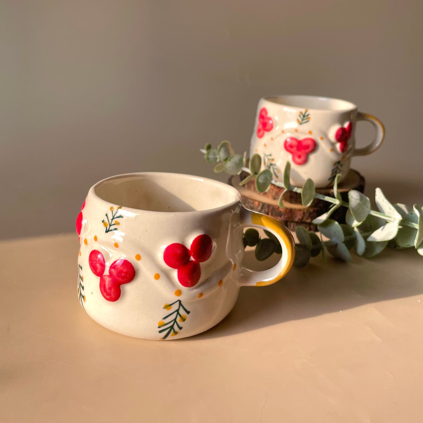 Cherry merry coffee mug