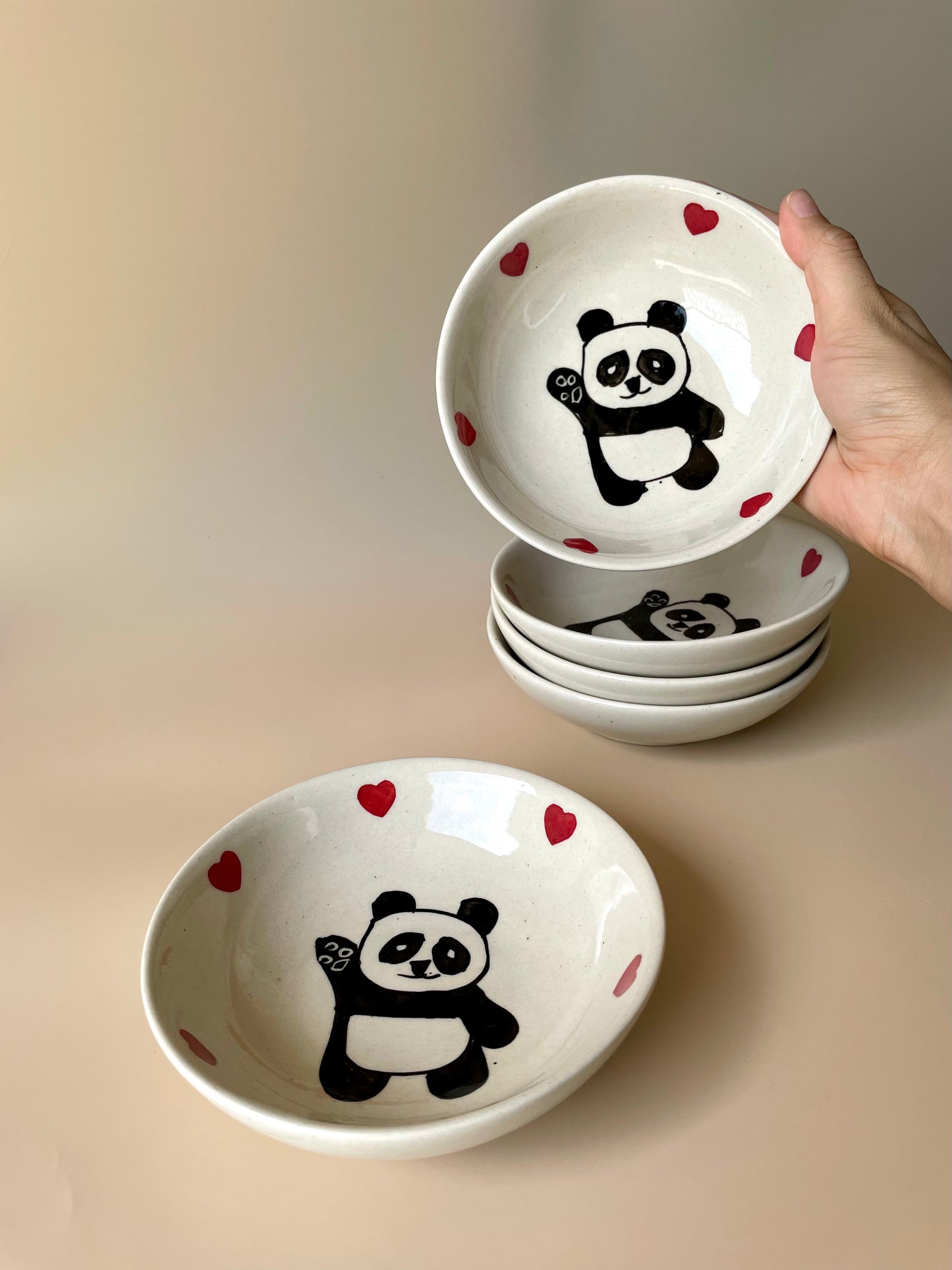Lazy panda bowl