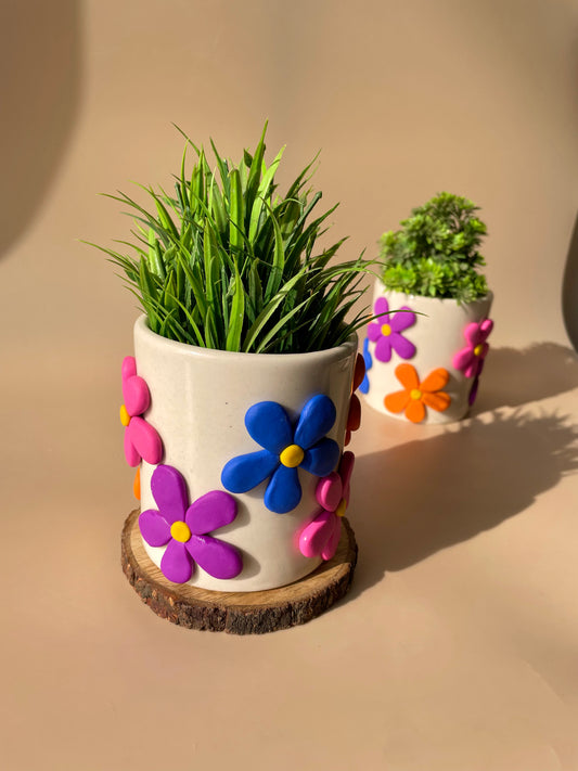 Floral desk planter 3D