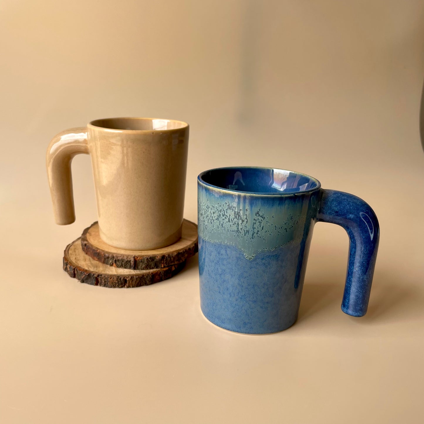 Buy Blue waves and Salted caramel coffee mug Online