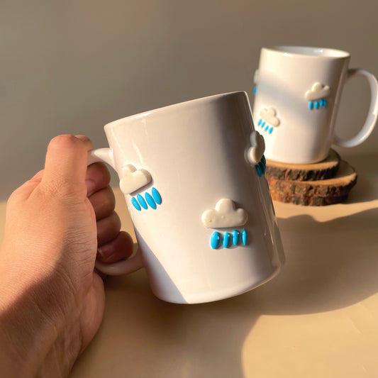 Mini cloud rain mug 3D