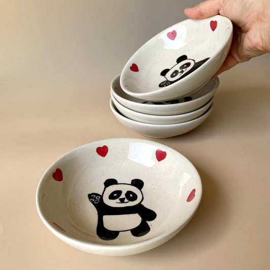 Lazy panda bowl