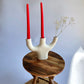3 Hand Candle holder Showpiece with candles