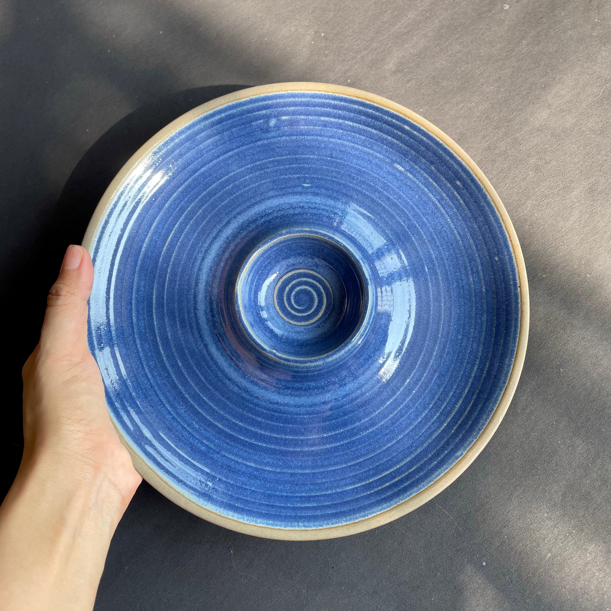 Buy Chip n dip platter Blue Online