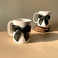 Pretty bow mug - Black