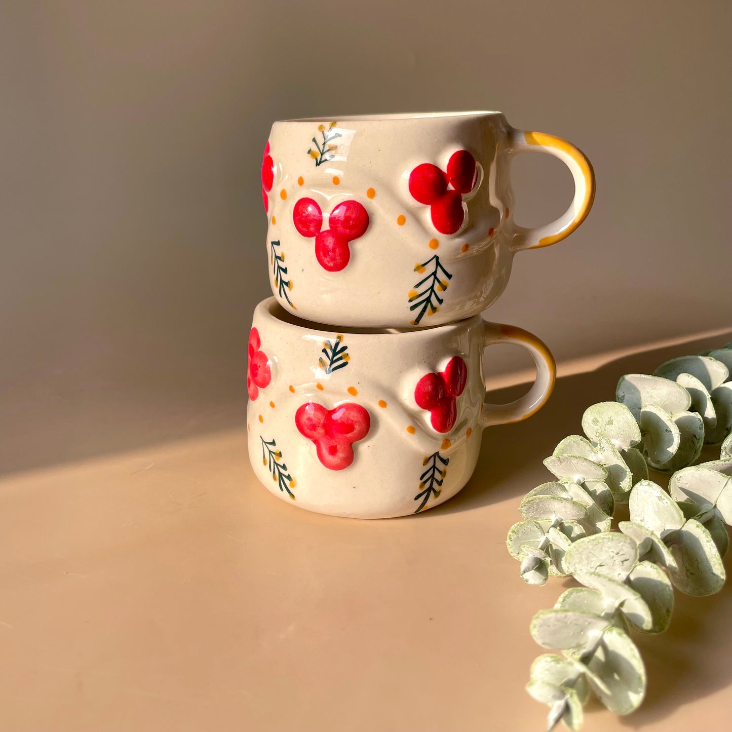 Cherry merry coffee mug