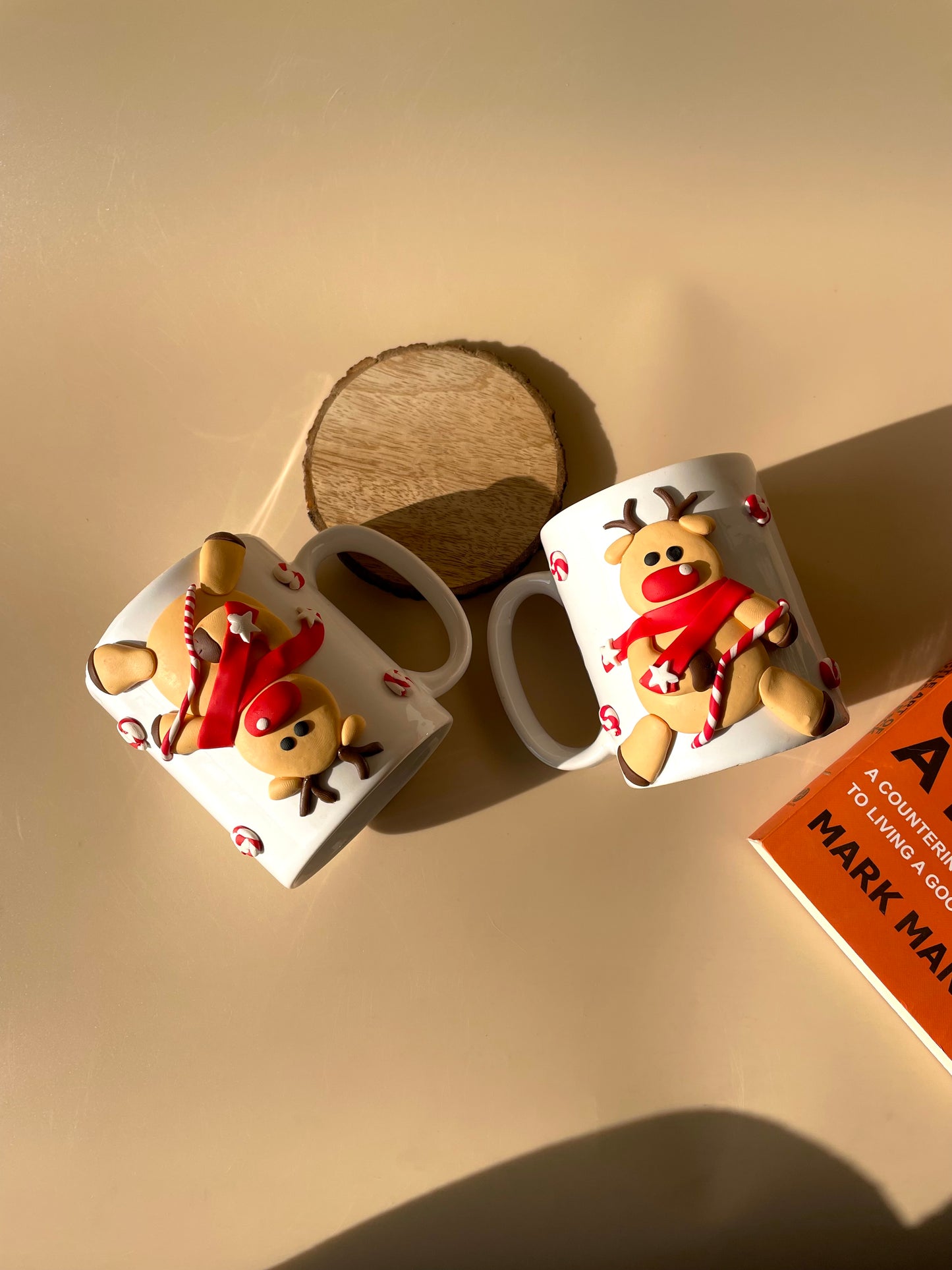 Xmas Reindeer mug 3D