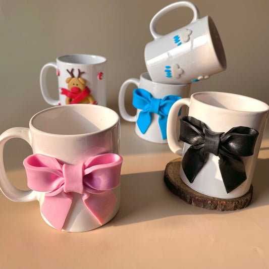 Set of 5 3D Art coffee mugs (5 mugs at the price of 4)