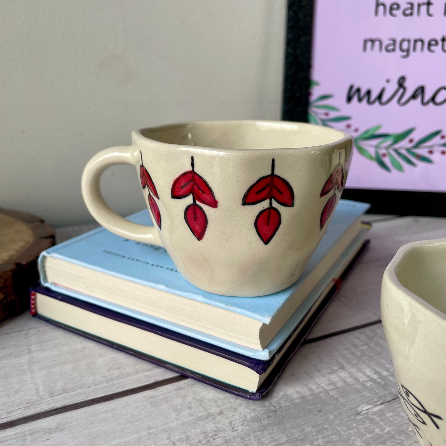 Hand-painted cups