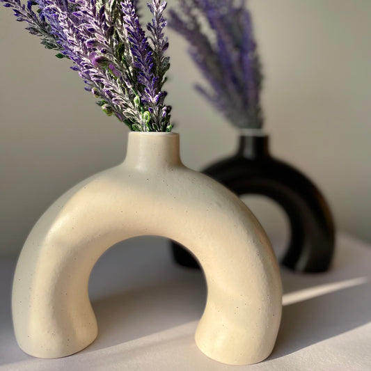 Half Donut Vase