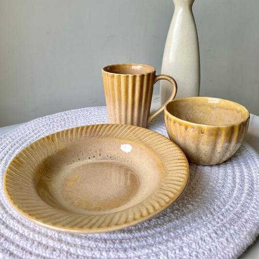 Mustard breakfast set